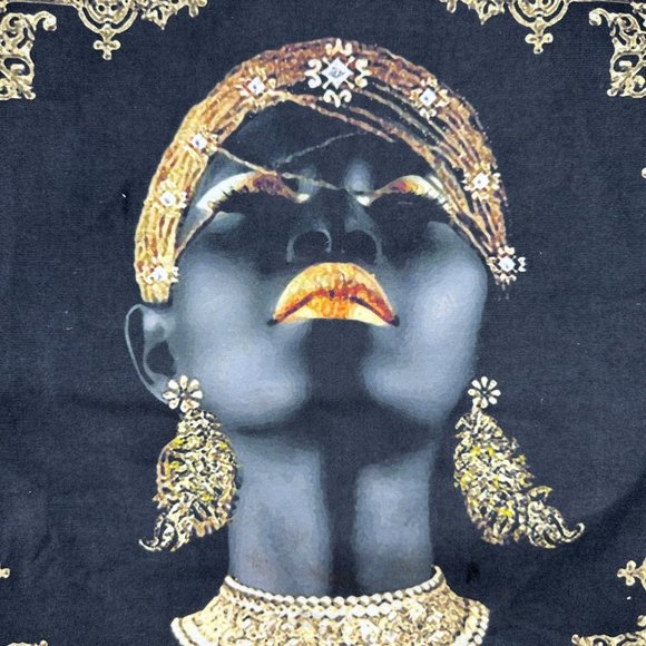 Unbranded 1 Pillowcase Cover Black Women Art African Handmade Zip Closure Home D - Picture 3 of 7